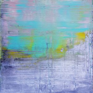 silver painting, mint green painting, minimalism, minimalistic painting