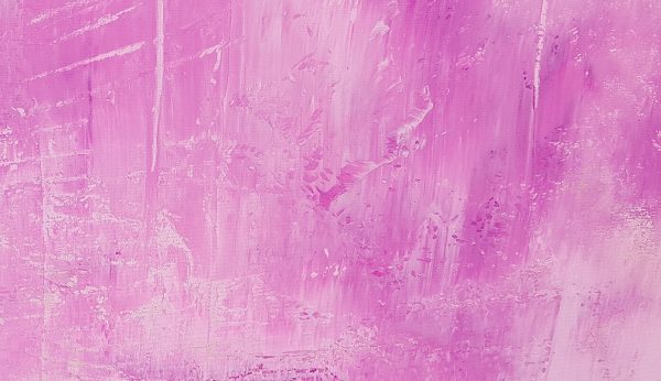 Endearment - golden and pink abstract painting - Ivana Olbricht
