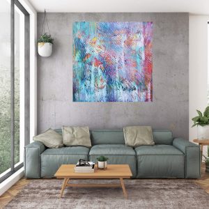 modern painting, colorful abstract, large abstract art
