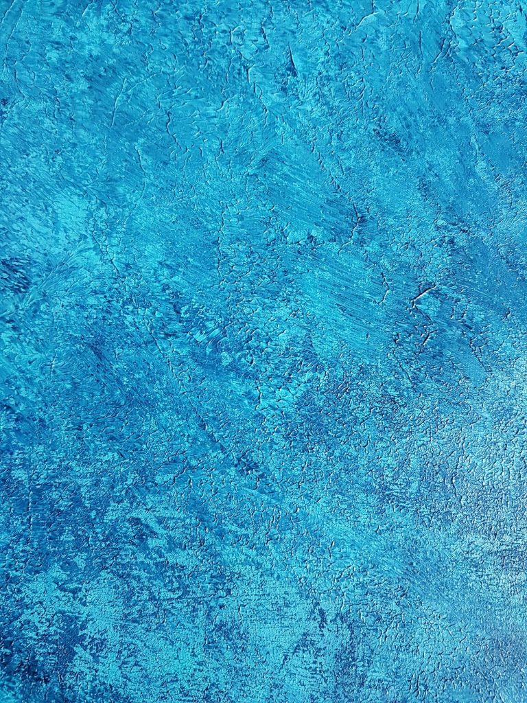 The Heart of the ocean - XL blue abstract painting - Ivana Olbricht
